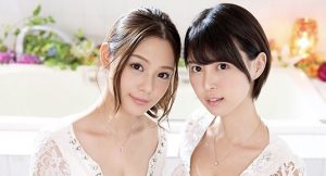 【葵つかさ 吉高寧々】高級ソープで美人泡姫2人がお出迎え！即尺にマットプレイに潜望鏡のWご奉仕でオマンコハメ比べの中出しハーレムセックス
