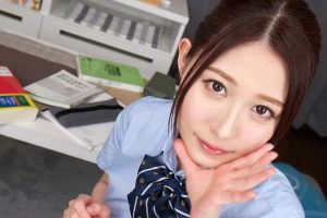 【飛鳥りん】後輩の美少女が勉強中にパンチラで誘惑！巨乳でパイズリフェラされフル勃起のチンコに尻穴見せて跨がり体位を変え正常位で綺麗なマンコを突きまくる