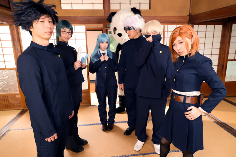 【さつき芽衣 三尾めぐ 天然美月】痴術学校で過酷な特訓は中出しの無限痴術！美少女が性技を繰り出しイキまくる熾烈な痴術