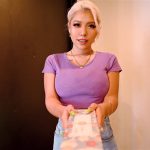 【瀬那ルミナ】お隣さんは金髪の巨乳黒ギャル！無施錠の玄関からやって来てチンコを弄び騎乗位挿入ザーメン中出しのセフレ関係